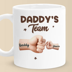 Capitaine Papa et son équipage - Tasse personnalisée familiale - Fête des pères, cadeau pour papa, grand-père
