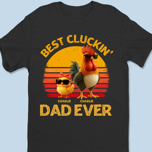 Meilleur papa qui clique de tous les temps - T-shirt unisexe personnalisé pour la famille, t-shirt premium, sweat à capuche - Fête des pères, cadeau pour papa, grand-père