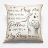 Forever Curled Up In Your Heart - Memorial Pillow - Sympathy Gift For Pet Owners, Pet Lovers
