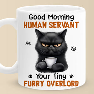 Mes moustaches, mes règles - Mug pour chat - Cadeau pour propriétaires et amoureux des animaux