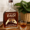 Cheers To The Chaos I Bring - Dog & Cat Whiskey Bottle - Gift For Pet Owners, Pet Lovers