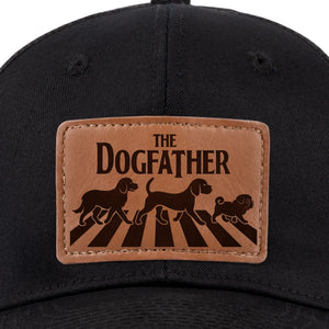 Leather Patch Hat - Birthday Gifts For Dog Lovers, Dog Dad And Mom - Every Pack Needs A Boss