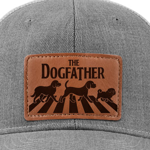 Leather Patch Hat - Birthday Gifts For Dog Lovers, Dog Dad And Mom - Every Pack Needs A Boss