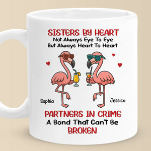 Mug personnalisé - Cadeau d'anniversaire personnalisé pour meilleure amie - Des amis ensemble, quelle que soit la distance