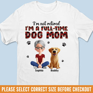 T-shirt unisexe personnalisé « La vie avec mon chiot » - Cadeau pour les propriétaires et les amoureux des animaux