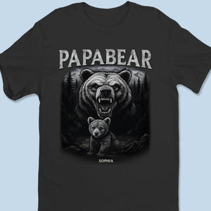 Protéger mes petits, toujours ! T-shirt unisexe personnalisé pour la famille, t-shirt premium, sweat à capuche - Fête des pères, cadeau pour papa, grand-père