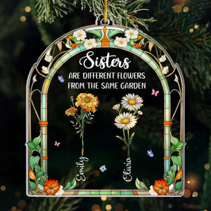 Custom Acrylic Ornament - Personalized Best Friend Christmas Birthday Gifts For Women, Besties, Sisters, BFF - Together We Create Joy