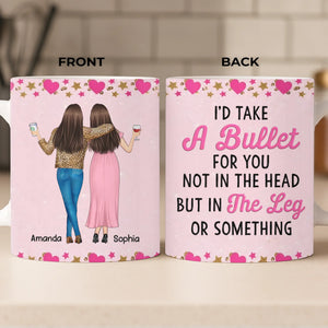 Custom Mug - Personalized Best Friend Birthday Gifts For Women, Besties, Sisters, BFF - Always Better Together