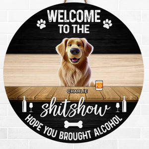 Go Away Unless You Have Dog Treats - Dog Personalized Custom Home Decor Wood Sign - House Warming Gift For Pet Owners, Pet Lovers