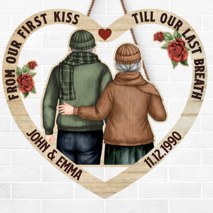 Forever My One And Only Love - Couple Personalized Custom Home Decor Wood Sign - Gift For Husband Wife, Anniversary