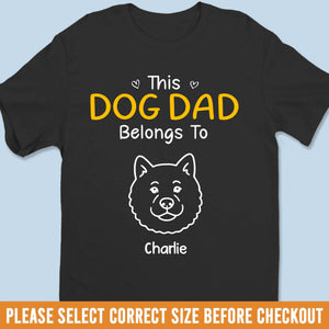 Custom Unisex T-shirt, Premium T-shirt, Hoodie - Personalized Birthday Gifts For Dog Lovers, Dog Dad And Mom, Cat Owners - My Heart Has Pawprints
