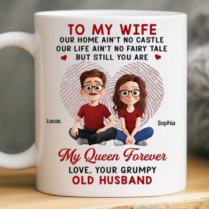 Custom Mug - Personalized Anniversary Wedding Gifts For Husband And Wife, Him And Her - Our Love Keeps Growing