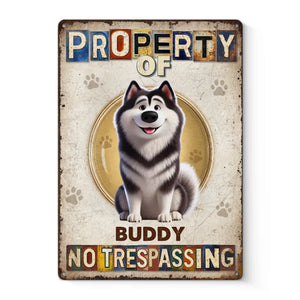 Custom Home Decor Metal Sign - Personalized Birthday Gifts For Dog Lovers, Dog Dad And Mom - Fur Kids Run The House