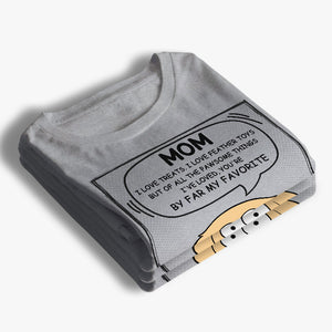 Tu es ma meilleure maman au monde ! T-shirt unisexe personnalisé pour chien, sweat à capuche, cadeau pour les propriétaires d'animaux et les amoureux des animaux.