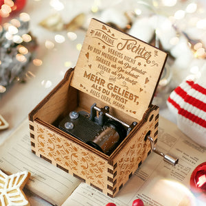 An Meine Tochter, Alles Liebe - Musikbox - Geschenk für Tochter allemand