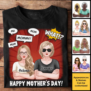 Maman, Maman, Maman ! Quoi ? Bonne fête des Mères ! - Cadeau pour la fête des Mères, t-shirt unisexe personnalisé, sweat à capuche