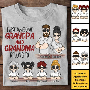 Nous sommes des papas et des mamans géniaux - T-shirt et sweat à capuche unisexe personnalisé - Cadeau pour couples, mari et femme