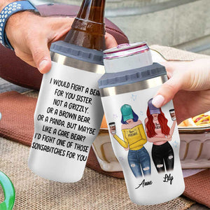 Je combats un ours pour toi - Glacière personnalisée - Cadeau pour meilleure amie