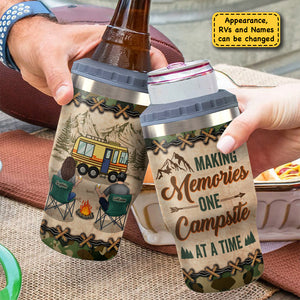 Partenaires de camping pour la vie - Glacière personnalisée - Cadeau pour couples, cadeau pour amateurs de camping
