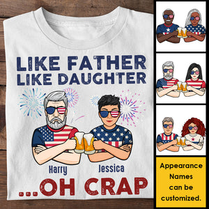 Génial comme ma fille ! T-shirt et sweat à capuche unisexe personnalisé ! Cadeau pour papa