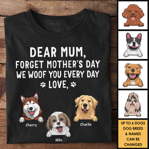 Je t'aime tous les jours, maman ! Cadeau pour la fête des mères, t-shirt unisexe personnalisé, sweat à capuche