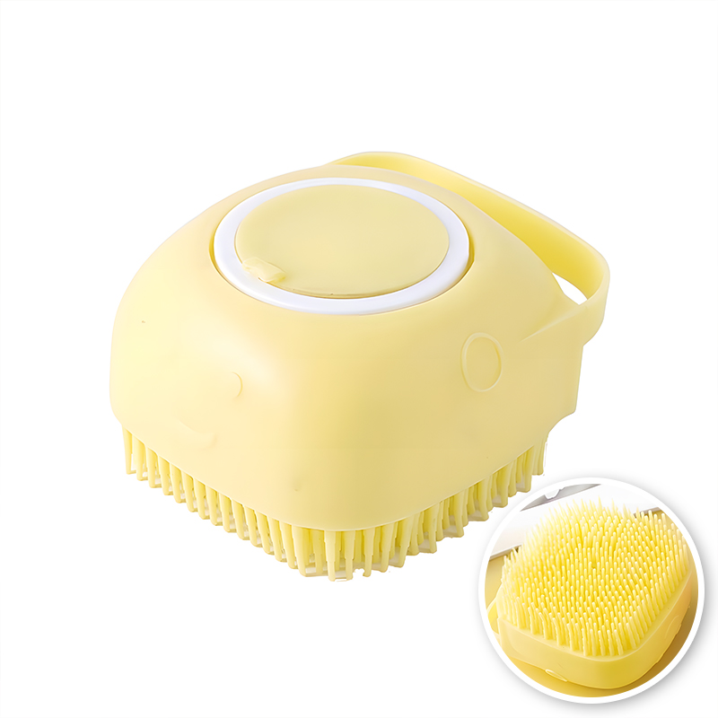 Brosse de bain en silicone