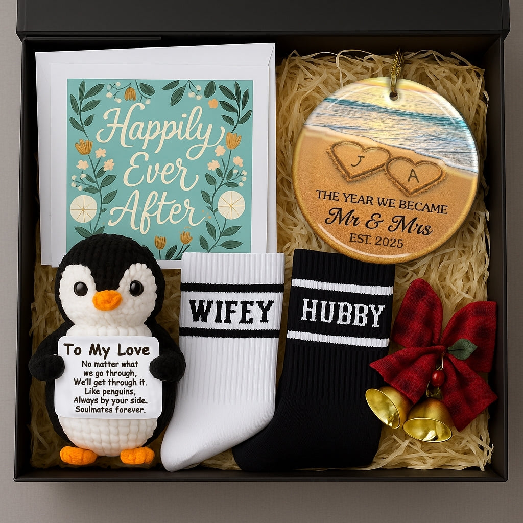 Coffret cadeau pour bonnet bébé