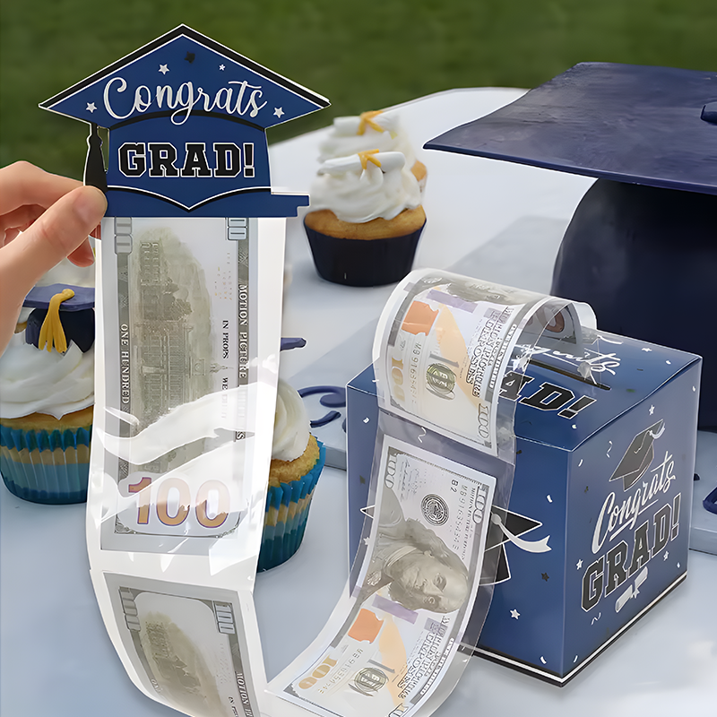 Coffret de billets de banque pour la saison des diplômes