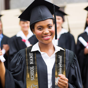 Promotion 2024 - Étole de remise de diplôme personnalisée - Télécharger une image, cadeau de remise de diplôme