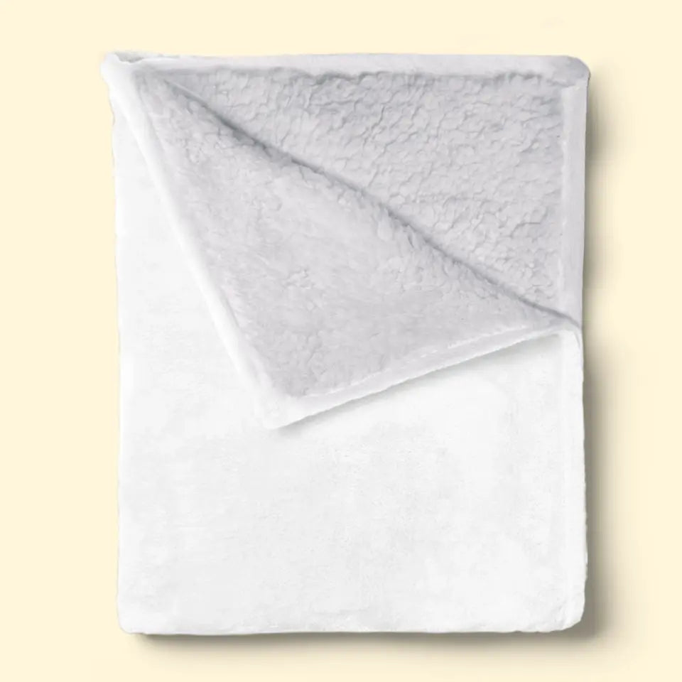 Couverture câline avec les petits-enfants - Couverture personnalisée pour la famille - Cadeau pour grand-mère