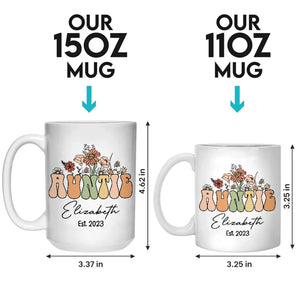 J'adore être appelée tante ! Mug personnalisé pour la famille ! Cadeau pour les membres de la famille