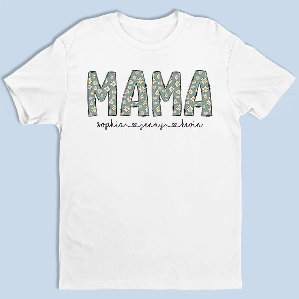 La maternité est proche de la divinité - T-shirt, sweat à capuche et sweat-shirt unisexe personnalisé pour la famille - Cadeau pour maman et grand-mère