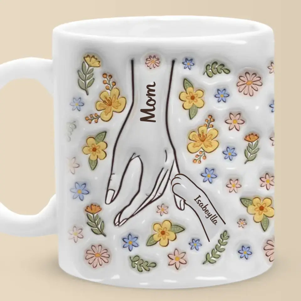 Le temps passé avec les chats n'est jamais perdu - Mug personnalisé avec effet gonflable 3D pour chien et chat - Fête des Mères, cadeau pour les propriétaires d'animaux et les amoureux des animaux