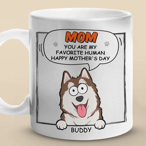 Notre tâche doit être de nous libérer - Mug personnalisé pour chien et chat - Fête des Mères, cadeau pour les propriétaires d'animaux et les amoureux des animaux