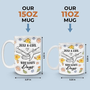 Le chien est le dieu du jeu ! Mug personnalisé avec effet gonflable en 3D, imprimé chien ! Cadeau pour la fête des mères, pour les propriétaires d'animaux et les amoureux des animaux.
