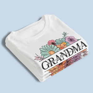 Nous sommes nés de l'amour, l'amour est notre grand-mère - T-shirt unisexe personnalisé, sweat à capuche, sweat-shirt - Fête des mères, cadeau pour maman, grand-mère