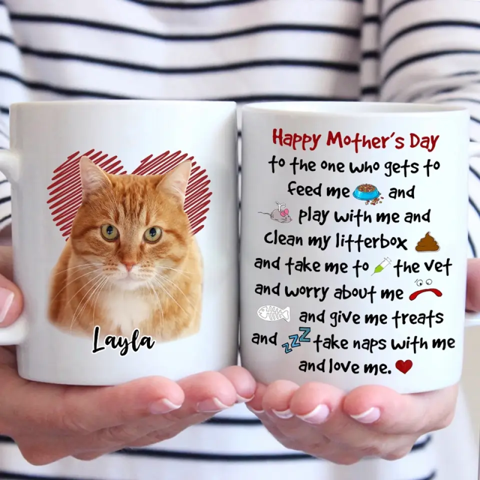 Mug personnalisé avec photo « Vous êtes un super-héros » pour chien et chat – Fête des Mères, cadeau pour les propriétaires d'animaux et les amoureux des animaux
