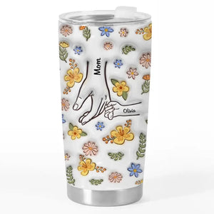 Meilleure maman de tous les temps - Gobelet personnalisé avec effet gonflable 3D imprimé pour la famille - Cadeau pour la fête des mères, maman, grand-mère