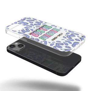 Coque de téléphone transparente personnalisée avec effet gonflé en 3D « Bestie Forever » – Cadeau pour meilleures amies, meilleures amies, sœurs