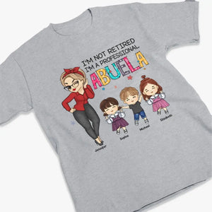 Je suis une grand-mère professionnelle - T-shirt unisexe personnalisé, sweat à capuche, sweat-shirt - Fête des mères, cadeau pour grand-mère