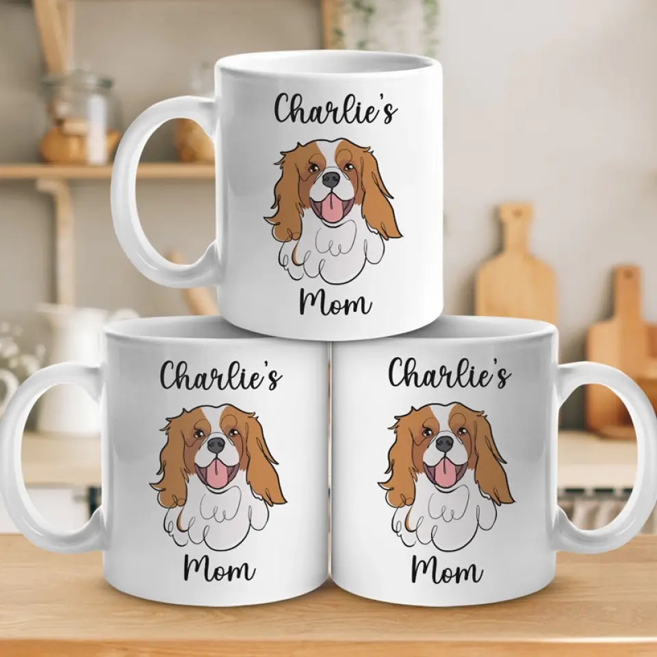 Mon chien est le thérapeute dont j'ai besoin - Mug personnalisé pour chien - Cadeau pour les propriétaires et les amoureux des animaux