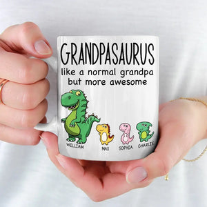 Un papa normal mais encore plus génial - Mug personnalisé pour la famille - Fête des pères, cadeau pour papa, grand-père