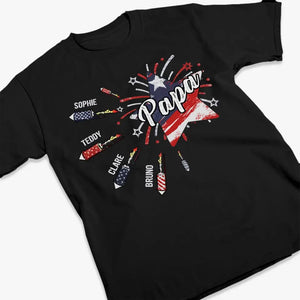 Tu es le cœur de notre maison - T-shirt unisexe personnalisé, sweat à capuche, sweat-shirt - Fête des pères, cadeau pour papa, grand-père
