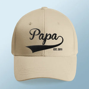 Hé papa, tu fais du bon travail - Casquette brodée personnalisée en famille - Fête des pères, cadeau pour papa