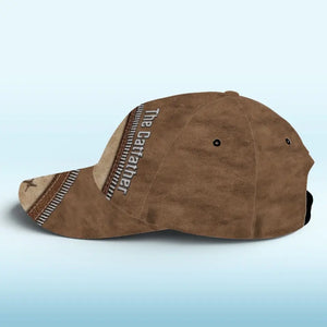 L'expression « chat domestique » est un oxymore - Chapeau personnalisé pour chat, casquette classique à imprimé intégral - Fête des pères, cadeau pour papa, grand-père