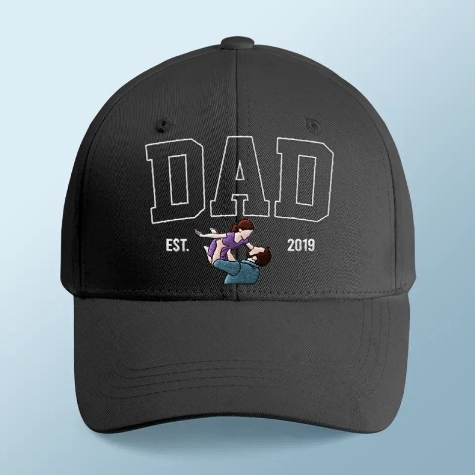 Photo personnalisée Merci d'être mon Iron Man - Casquette brodée personnalisée en famille - Fête des pères, cadeau pour papa