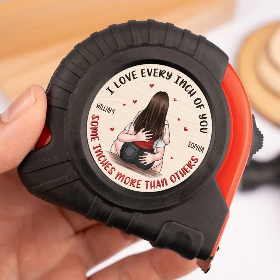 Tu as volé mon cœur, mais je te le laisserai garder - Ruban à mesurer personnalisé pour couple - Cadeau pour mari et femme, anniversaire