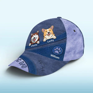 Tu as volé une pizza de mon cœur - Casquette personnalisée pour chien, casquette classique à imprimé intégral - Fête des pères, cadeau pour les propriétaires d'animaux de compagnie, amoureux des animaux