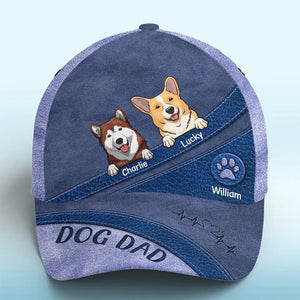 Tu as volé une pizza de mon cœur - Casquette personnalisée pour chien, casquette classique à imprimé intégral - Fête des pères, cadeau pour les propriétaires d'animaux de compagnie, amoureux des animaux