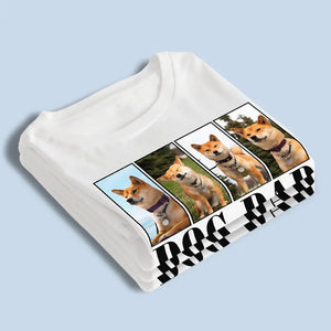 Photo personnalisée « Mon petit chien, un battement de cœur à mes pieds » - T-shirt unisexe personnalisé pour chien et chat, sweat à capuche, sweat-shirt - Cadeau pour propriétaires et amoureux des animaux